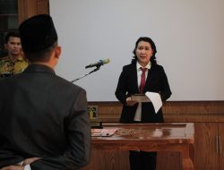 Kepala Kanwil Kemenkumham Lampung Lantik Notaris Pengganti Kedudukan Kabupaten Lampung Selatan