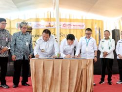 Gubernur Lampung Luncurkan Warung Sehat di Desa Raman Endra Kabupaten Lampung Timur