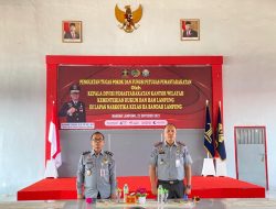 Rapat Dinas, Kadivpas Kemenkumham Lampung Berikan Penguatan Tugas dan Fungsi Petugas
