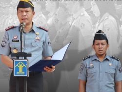 Kepala Lapas Kelas IIB Ngawi Pimpin Upacara Bendera Hari Kesaktian Pancasila