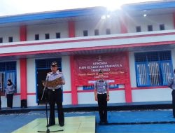 Karutan Kelas IIB Kotabumi Pimpin Upacara Hari Kesaktian Pancasila