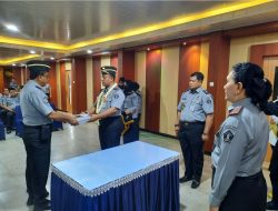 Kakanwil Kemenkumham Lampung Hadiri Sertijab dan Pisah Sambut Kalapas Kelas I Bandarlampung