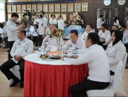 Kalapas Kalianda Tetra Destorie Ikuti Kegiatan Lepas Sambut Pimti Pratama Kanwil Lampung