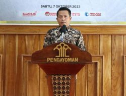 Kalapas Gowim Mahali Pimpin Kegiatan Pisah Sambut Kepala Subseksi Registrasi dan Bimbingan Kemasyarakatan Lapas Ngawi