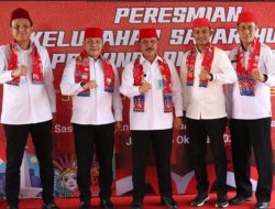 Karutan Kelas I Jakarta Pusat Menghadiri Peresmian 68 Kelurahan Sadar Hukum Provinsi DKI Jakarta