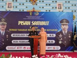 Momen Penuh Haru, Rutan Kotabumi Gelar Acara Pisah Sambut Karutan Mukhlisin Fardi Kepada Karutan Baru