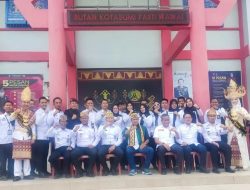 Wamenkumham RI Kunjungi Rutan Kelas IIB Kotabumi Disambut Dengan Persembahan Hadroh Dari WBP