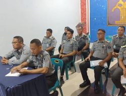 Kalapas Kualasimpang Beserta Pejabat Struktural Ikuti Rapat Pengendalian Capaian Kinerja Semester II 2023