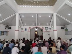 Rutan Kotabumi Bersama Kemenag Lampung Utara Laksanakan Pengajian Rutin Bagi WBP Dengan Tema Pintu Taubat Selalu Terbuka