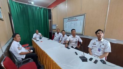 Kalapas Kalianda Ikuti Zoom Asessmen Resiko Narapidana Bersama Kadivpas Kumham Lampung