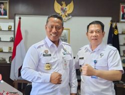Jalin Sinergitas, Kalapas Kelas I Bandarlampung Berkunjung ke Kantor BNNP Lampung