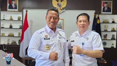 Jalin Sinergitas, Kalapas Kelas I Bandarlampung Berkunjung ke Kantor BNNP Lampung