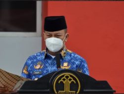 Karutan Kelas I Jakarta Pusat Pimpin Upacara Pengibaran Bendera Peringati Hari Sumpah Pemuda ke-95