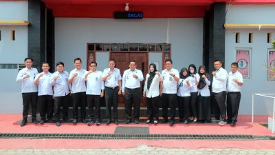 Tindak Lanjuti Hasil Monev RKT RB Kemenkumham RI, Tim Kantor Wilayah Bedah Data Dukung LPKA Bandarlampung