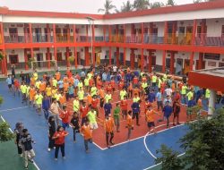 Cegah Penyakit Jantung Sejak Dini, Andikpas LPKA Kelas I Palembang Ikuti Senam Jantung Sehat