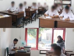 Andikpas LPKA Kelas I Palembang Ikuti Sumatif Akhir Semester (SAS) Ganjil di Sekolah Filial