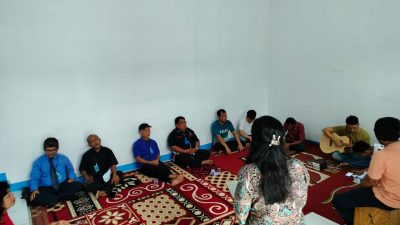 WBP Beragama Nasrani Tunaikan Ibadah Kebaktian di Gereja Oikumene Rutan Kelas IIB Sukadana