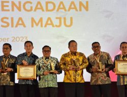 Pemprov Lampung Raih Anugerah Pengadaan 2023 untuk Penggunaan Produk Dalam Negeri Terbesar