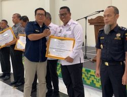Keren ! Kalapas Kelas I Bandar Lampung Terima Penghargaan Terbaik Pencapaian Nilai IKPA Sempurna