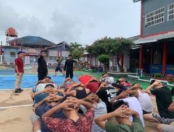Tingkatkan Kesiapsiagaan, Rutan Sukadana Gelar Simulasi Tanggap Bencana Serta Latihan Cepat Buka Tutup Pintu Kamar Hunian
