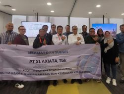 XL Axiata Raih Bendera Emas dari Kemenaker RI Siap Tangani Proyek Beresiko Tinggi