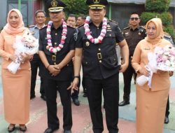 Sertijab dan Pisah Sambut Kepala Lapas Kelas IIB Muara Enim Diselimuti Suasana Haru