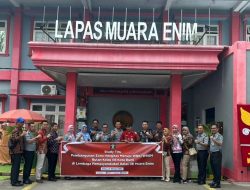 Perkuat Komitmen Pembangunan Zona Integritas Menuju WBK/WBBM, Rutan Kotabumi Laksanakan Study Tiru ke Lapas Muara Enim