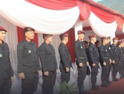 Dipimpin Dirkamtib Supriyanto, Karutan Menggala Beserta Jajaran Ikuti Apel Siaga Satopspatnal 3 Plus 1