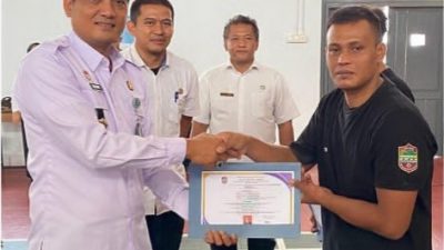 Lapas Ciamis Gelar Penutupan Pelatihan Keterampilan Otomotif Bagi Warga Binaan
