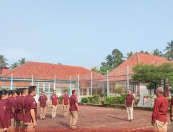 Laksanakan Mitigasi Risiko Sebelum Berakhir Pekan, Kalapas Kotaagung Beri Penguatan Dalam Apel Rutin Pegawai