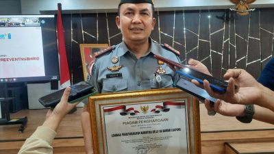 Lapas Narkotika Bandar Lampung Raih Penghargaan dari Menteri Hukum dan Ham Sebagai Unit Kerja Pelayanan Berbasis Hak Asasi Manusia 2023
