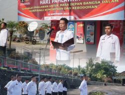 Kepala Lapas Kelas IIB Tanjungpandan Pimpin Upacara Peringatan Hari Pahlawan Tahun 2023
