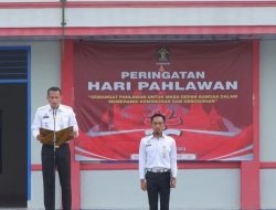 Mengenang Jasa Para Pahlawan, Karutan Kotabumi Pimpin Upacara Hari Pahlawan