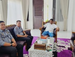 Perkuat Sinergitas, Kalapas Gowim Mahali Kunjungi Bupati Belitung