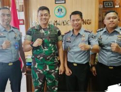 Jalin Silaturahmi dan Perkuat Sinergitas, Kalapas Tanjungpandan Temui Dandim 0414/Belitung