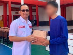 Apresiasi Spirit, Kepala LPKA Kelas I Palembang Bagikan Hadiah Pekan Olahraga dan Seni Andikpas