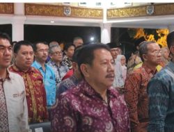 Lapas Muara Enim Hadiri Acara Penganugerahan Gelar Adat Kepada PJ. Gubernur Sumatera Selatan