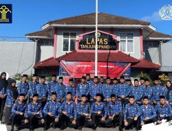 Lapas Kelas IIB Tanjungpandan Laksanakan Upacara Bendera Peringati 52 Tahun KORPRI