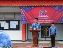 Lapas Kelas IIB Kotaagung Laksanakan Upacara Peringatan HUT Korpri ke-52