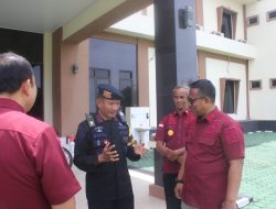 Wujud Sinergitas, Kalapas Kelas I Bandar Lampung Sambangi Satuan Brimob Polda Lampung