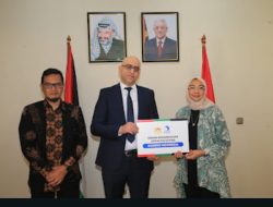 Danone Indonesia Serahkan Bantuan Kemanusiaan ke Palestina Senilai Rp 3,13 miliar, Termasuk Sumbangan dari Karyaean Danone Indonesia