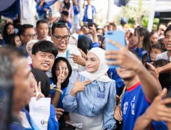 Pasca Raffi-Nagita, Putri Zulkifli Hasan Kampanye Riang Gembira Bersama Uya Kuya