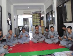 Jelang Puncak HUT Ke-18, Personel Bakamla RI Gelar Doa Bersama