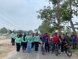 Rutan Kelas I Bandarlampung Gelar Sepeda Santai Bersama Bangun Kekompakan Pegawai