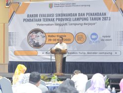 Gubernur Arinal Djunaidi Apresiasi Capaian Kinerja Kegiatan Optimalisasi Reproduksi dan kegiatan Penandaan dan Pendataan Ternak