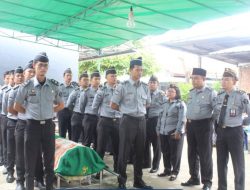 Duka Mendalam, LPKA Kelas I Palembang Menggelar Upacara Pemakaman Pegawai