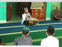 Pembinaan Kepribadian, Warga Binaan Antusias Ikuti Pengajian di Lapas Muara Enim