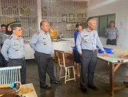 Berikan Bimbingan Napi, Kakanwil Jateng Kunjungi Bengkel Kerja Lapas Kelas I Semarang