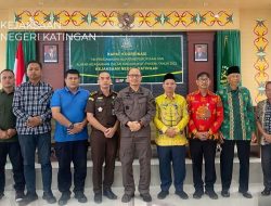 Kejari Katingan Lakukan Koordinasi Tim Pengawasan Kepercayaan dan Aliran Keagamaan Dalam Masyarakat