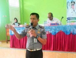 Lapas Muara Enim Lakukan Sosialisasi Pentingnya Hukum kepada Siswa SMAN 1 Tanjung Agung